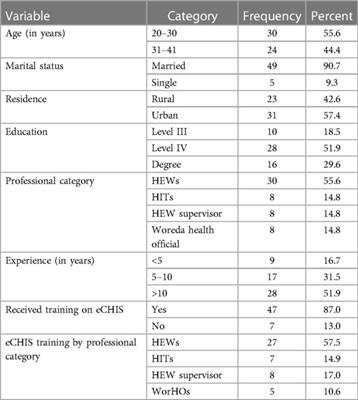 Barriers, facilitators and motivators of electronic community health information system use among health workers in Ethiopia